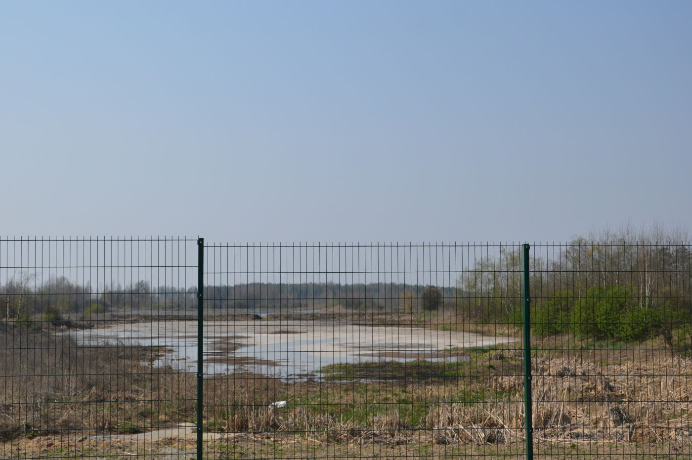 Поля фильтрации, которые использовались до реконструкции очистных сооружений